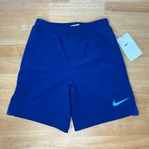 Nike Boys Size Medium M Deep Royal Blue Athletic Short NWT